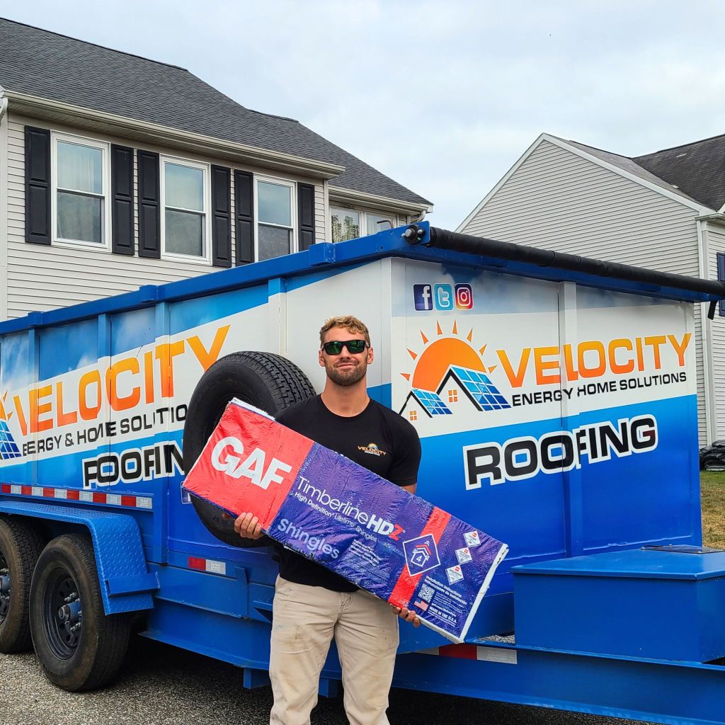 Velocity Roofing crew working on a South Jersey roof replacement